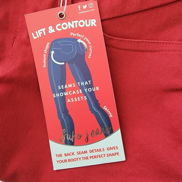 SUKO JEANS BERMUDA SHORTS - Picture 5 of 5